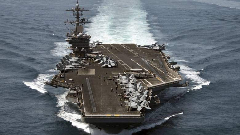 550 Awak Kapal Induk USS Theodore Roosevelt Prositif Mengidap Virus Corona